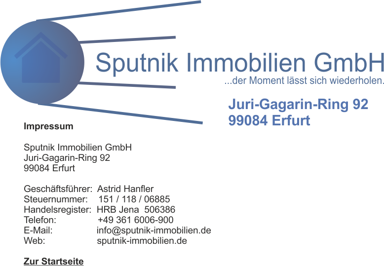 Sputnik Immobilien GmbH - Kontaktdaten